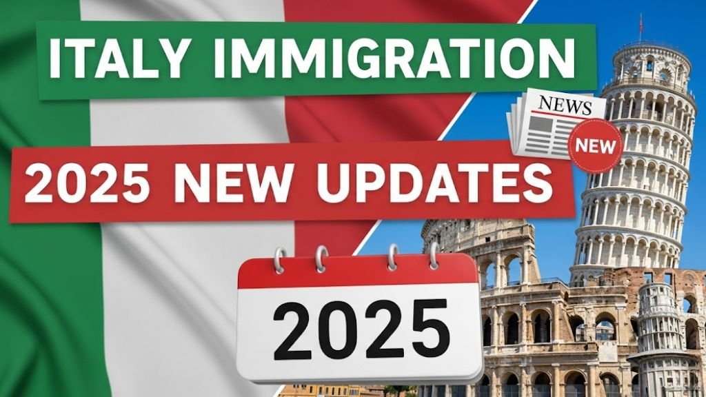 Italy Immigration 2025 New Updates Today